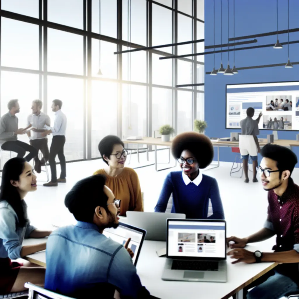 Équipe de professionnels analysant des données de paris dans un environnement de travail moderne